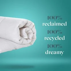 Earthkind Luxury Feather & Down 10.5 Tog Duvet - Single -Habitat shop 2253721 R Z008A