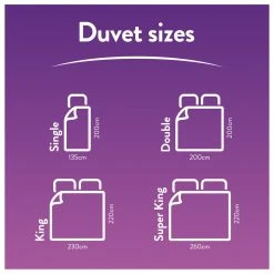 Slumberdown Coverless Comfort 10.5 Tog Duvet - Single -Habitat shop 2253848 R Z009A