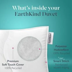 EarthKind Luxury 10.5 Tog Duvet - Single 15 EarthKind Luxury 10.5 Tog Duvet - Single -Habitat shop 2253886 R Z004A
