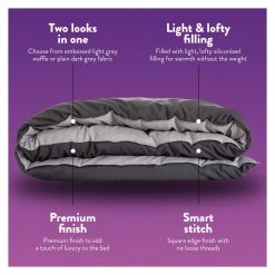 Slumberdown Coverless Comfort 10.5 Tog Duvet - Single 15 Slumberdown Coverless Comfort 10.5 Tog Duvet - Single -Habitat shop 2254184 R Z004A