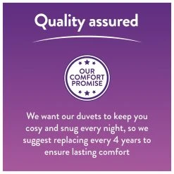 Slumberdown Coverless Comfort 10.5 Tog Duvet - Single 22 Slumberdown Coverless Comfort 10.5 Tog Duvet - Single -Habitat shop 2254184 R Z011A