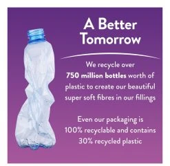 Slumberdown Coverless Comfort 10.5 Tog Duvet - Single 23 Slumberdown Coverless Comfort 10.5 Tog Duvet - Single -Habitat shop 2254184 R Z012A