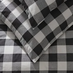 Habitat Gingham Check Black & White Bedding Set - Single -Habitat shop 2656500 R Z002C