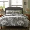 Habitat Brushed Cotton Deer Print Grey Bedding Set - Single -Habitat shop 2729107 R Z001C