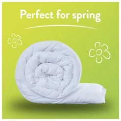 Slumberdown Spring Non Allergic 7.5 Tog Duvet - Single -Habitat shop 2842936 R Z005A