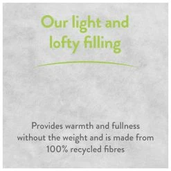 Slumberdown Spring Non Allergic 7.5 Tog Duvet - Single -Habitat shop 2842936 R Z008A