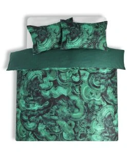 Habitat Cotton Malachite Print Green Bedding Set - Double 9 Habitat Cotton Malachite Print Green Bedding Set - Double -Habitat shop 2919993 R Z002A