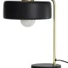 Habitat Minah Iron LED Table Lamp - Black & Brass -Habitat shop 2990297 R Z001A