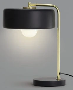 Habitat Minah Iron LED Table Lamp - Black & Brass 12 Habitat Minah Iron LED Table Lamp - Black & Brass -Habitat shop 2990297 R Z002A