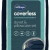 Silentnight Coverless 10.5Tog Navy Duvet &Pillowcase- Single -Habitat shop 3032257 R Z001A