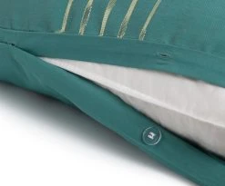 Habitat Geo Jacquard Teal Bedding Set - Double -Habitat shop 3036734 R Z003A