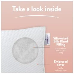 Slumberdown Silk Touch 10.5 Tog Duvet - Single -Habitat shop 3038701 R Z005A