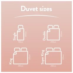 Slumberdown Silk Touch 10.5 Tog Duvet - Single -Habitat shop 3038701 R Z010A