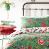 Furn Pomelo Tropical Floral Green Bedding Set - Single -Habitat shop 3066436 R Z001A