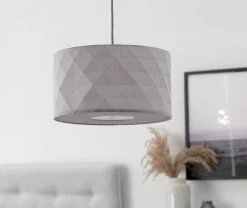 Habitat Skandi Geometric Shade - Grey -Habitat shop 3066443 R Z002C