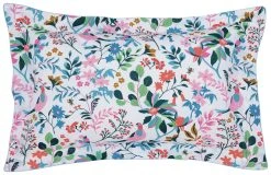 Joules Cotton Pheasant Floral White Bedding Set - Single -Habitat shop 3068520 R Z003A