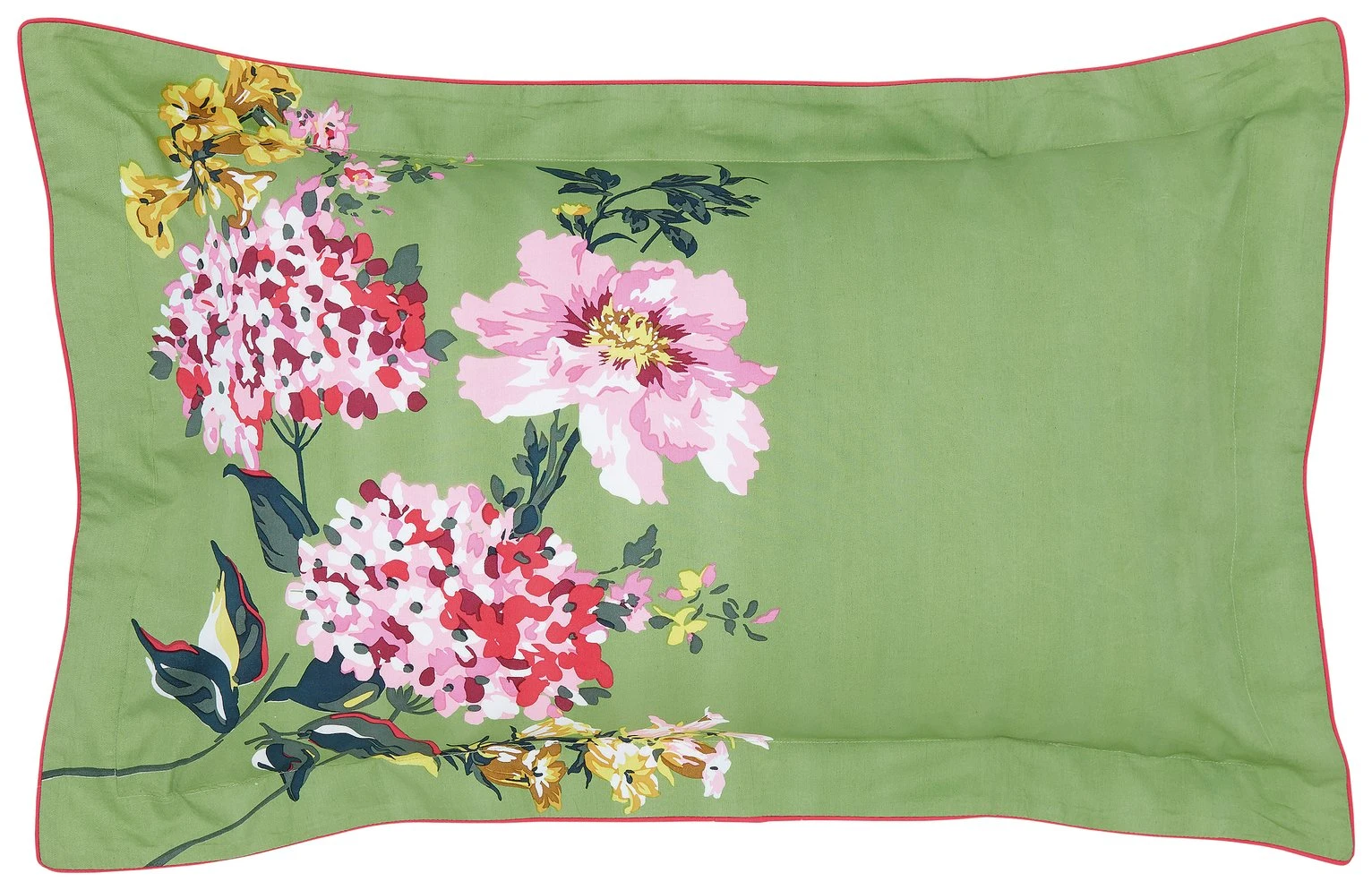 Joules Cotton Pheasant Floral Green Bedding Set - Single 5 Joules Cotton Pheasant Floral Green Bedding Set - Single - Image 3