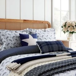 Helena Springfield Cotton Paisley Blue Bedding Set - Single