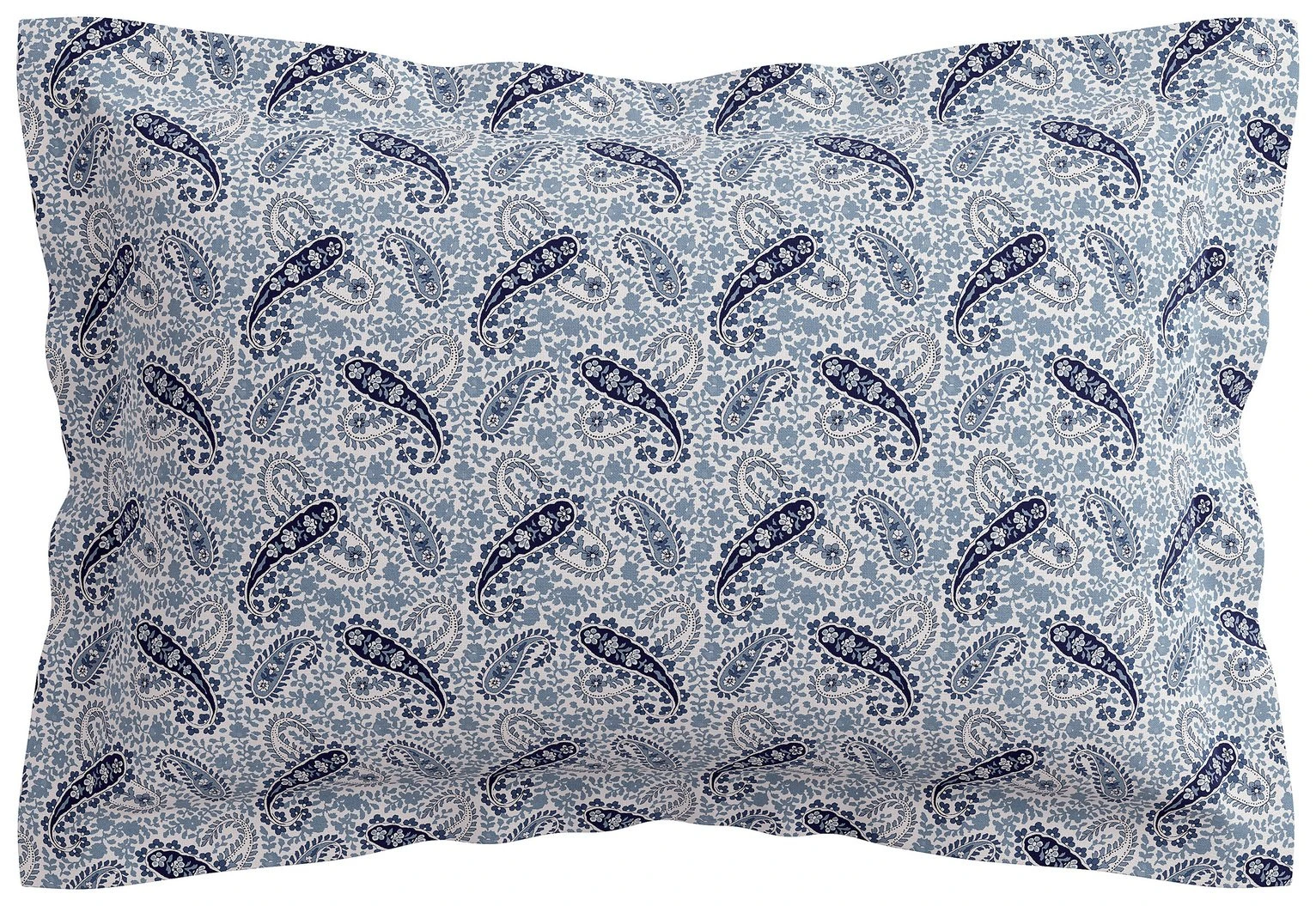 Helena Springfield Cotton Paisley Blue Bedding Set - Single 5 Helena Springfield Cotton Paisley Blue Bedding Set - Single - Image 3