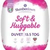 Slumberdown Soft And Huggable 13.5 Tog Duvet - Single