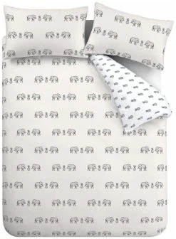 Pineapple Elephant Tembo Natural Bedding Set - King -Habitat shop 3117983 R Z002A
