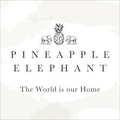 Pineapple Elephant Tembo Natural Bedding Set - King -Habitat shop 3117983 R Z006A