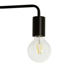 Habitat Rayner Steel 3 Light LED Flush Ceiling Light - Black 14 Habitat Rayner Steel 3 Light LED Flush Ceiling Light - Black -Habitat shop 3247846 R Z003A