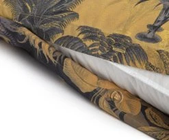 Habitat Palm Floral Print Mustard Bedding Set - Single -Habitat shop 3344457 R Z004A