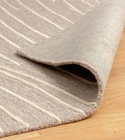 Habitat Hand Tufted Wool & Cotton Rug - Natural -120X170cm -Habitat shop 3636574 R Z003C