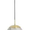 Habitat Tires Alabaster Ceiling Pendant Light -Brushed Brass -Habitat shop 4075990 R Z001A