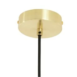 Habitat Tires Alabaster Ceiling Pendant Light -Brushed Brass -Habitat shop 4075990 R Z004A