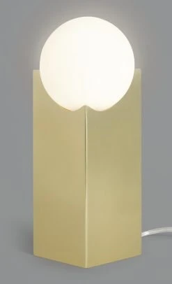 Habitat Yuri Afterglow Table Lamp - Gold & Glass -Habitat shop 4163716 R Z004A