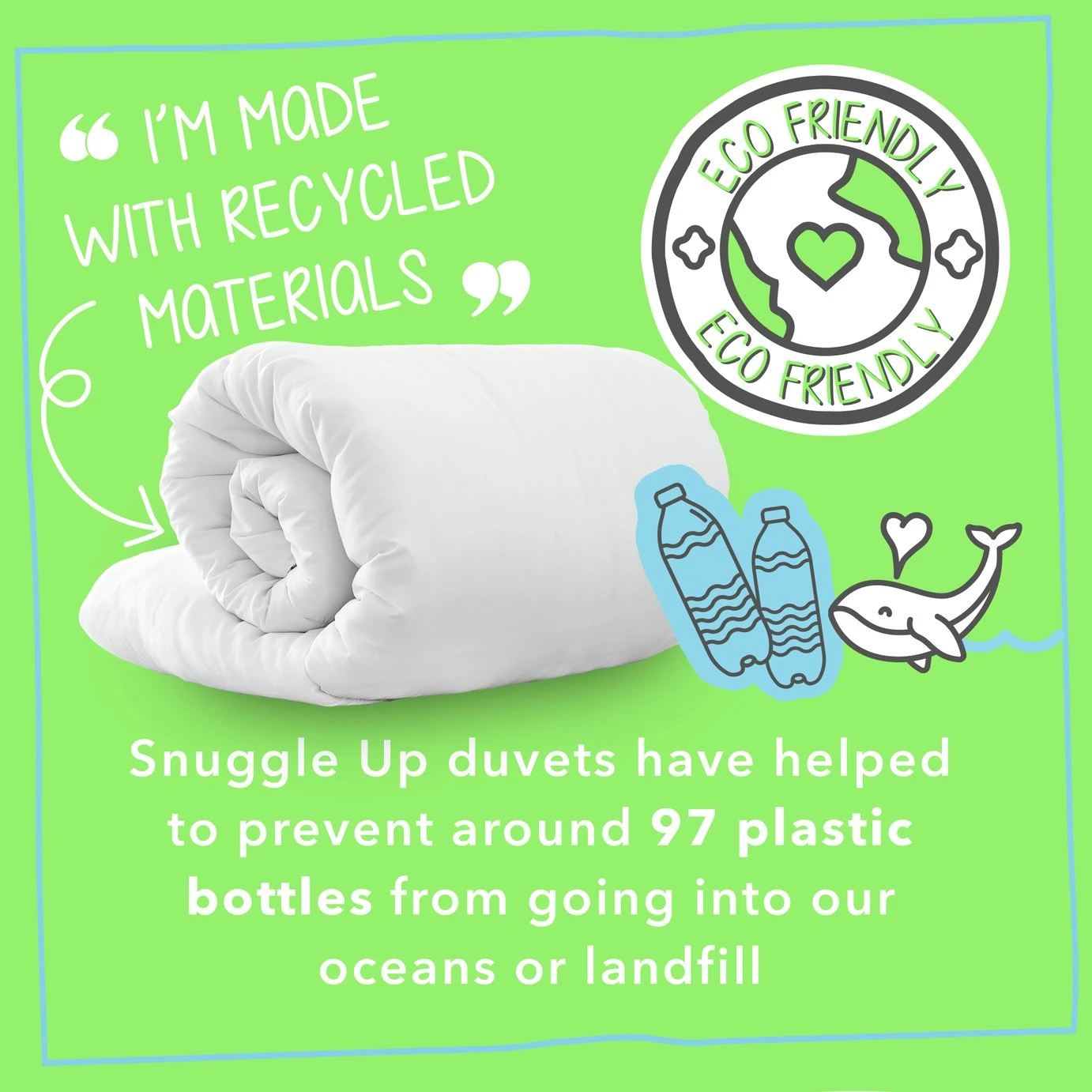 Snug Snuggle Up 13.5 Tog Duvet - Single 5 Snug Snuggle Up 13.5 Tog Duvet - Single - Image 3