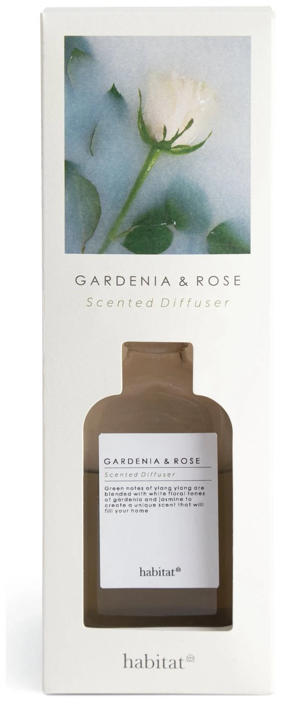 Habitat 150ml Scented Diffuser - Gardenia & Rose 5 Habitat 150ml Scented Diffuser - Gardenia & Rose - Image 3