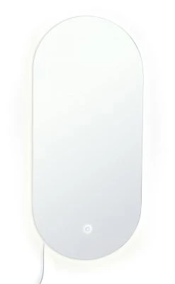 Habitat Large Vertical Backlight LED Mirror - White