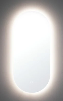 Habitat Large Vertical Backlight LED Mirror - White -Habitat shop 4564401 R Z004A