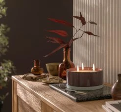 Habitat Large Ceramic Candle - Patchouli & Plum -Habitat shop 4638911 R Z001C