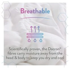 Slumberdown Climate Comfort 10.5 Tog Duvet - Single -Habitat shop 4843249 R Z005A