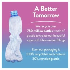 Slumberdown Climate Comfort 10.5 Tog Duvet - Single -Habitat shop 4843249 R Z009A