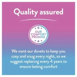 Slumberdown Climate Comfort 10.5 Tog Duvet - Single -Habitat shop 4843249 R Z010A