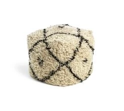 Kaikoo Gentry Wool Pouffe - White 11 Kaikoo Gentry Wool Pouffe - White -Habitat shop 4844482 R Z002A