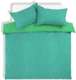 Habitat Emerald Cotton Textured Green Bedding Set - Single 10 Habitat Emerald Cotton Textured Green Bedding Set - Single -Habitat shop 4887432 R Z002A