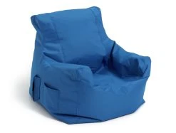 Kaikoo Large Blue Teenager Bean Bag Chair -Habitat shop 5442405 R Z003A