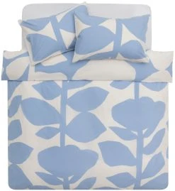 Habitat 180TC Abstract Floral Blue Bedding Set - Single -Habitat shop 5792760 R Z004A