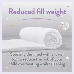 Slumberdown Anti Allergy 4 Tog Kids Duvet - Toddler -Habitat shop 6996448 R Z004A