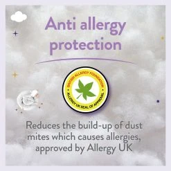 Slumberdown Anti Allergy 4 Tog Kids Duvet - Toddler -Habitat shop 6996448 R Z007A