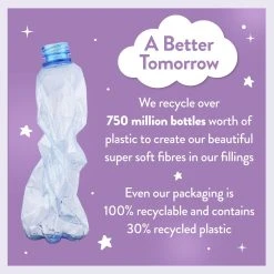 Slumberdown Anti Allergy 4 Tog Kids Duvet - Toddler -Habitat shop 6996448 R Z011A