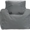 Kaikoo Large Grey Teenager Bean Bag Chair -Habitat shop 7060603 R Z002A