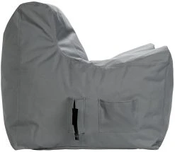 Kaikoo Large Grey Teenager Bean Bag Chair -Habitat shop 7060603 R Z004A