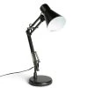 Habitat Swing Arm Desk Lamp - Matt Black